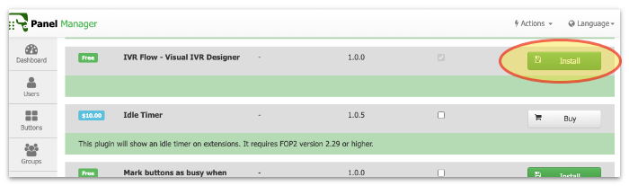 IVR FLow Installation
